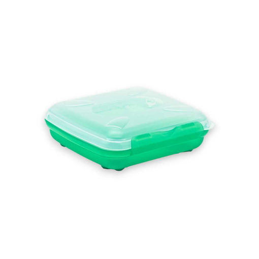 Picture of SMASH LEAKPROOF SANDWICH BOX 500ML - GREEN